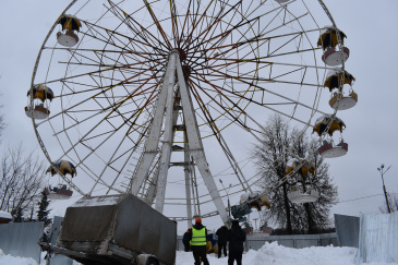 В Городском саду Твери планируется установить современное колесо обозрения