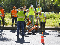 В Твери завершён ремонт первого объекта в рамках национального проекта «Безопасные и качественные автомобильные дороги»