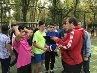 Соревнования по мини футболу Викторина, посвященная Дню государственного флага РФ «Здоровая нация - процветание России»