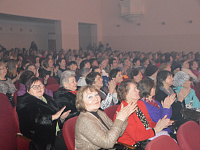 Женщины Твери принимают поздравления с 8 марта