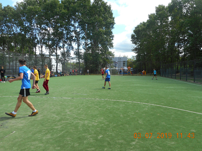 Летний турнир по мини-футболу среди детских дворовых команд Заволжского района города Твери