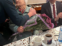 В преддверии празднования 80-й годовщины Победы, на базе 29 военного городка состоялась встреча с ветеранами Великой Отечественной войны