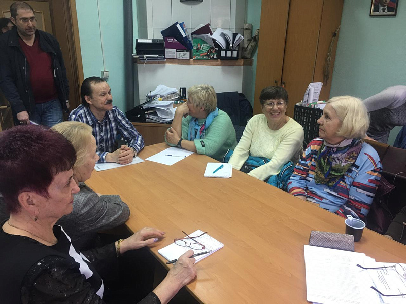 Выездное заседание общественного совета по вопросам ТОС при администрации Центрального района в городе Твери