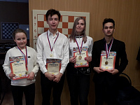 Первенство Московского района по шашкам среди школьников