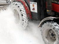 МУП «ЖЭК» очищает улицы Твери от снега