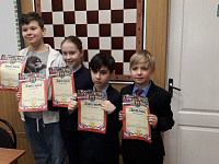Первенство Московского района по шашкам среди школьников