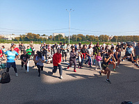 Команда  администрации Заволжского района в городе Твери нормы ГТО сдала!