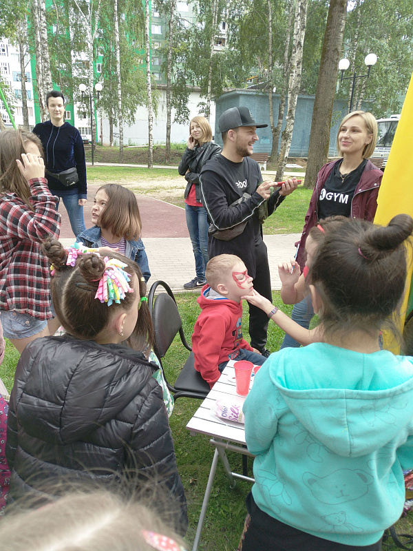 В Заволжском районе Твери состоялся детский праздник