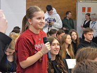 Тверские школьники приняли участие в проекте  «100 вопросов учителю»