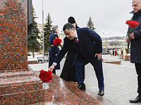 В Твери проходят торжественные мероприятиях в честь Дня защитника Отечества.