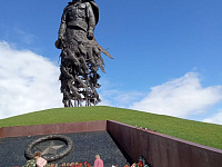 31 июля 2020 года состоялась поездка к Ржевскому мемориалу Советскому солдату