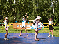 В парке Победы в День физкультурника прошёл спортивный праздник