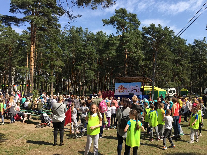 Районный праздник  посвященный 74-й годовщине Победы в ВОВ