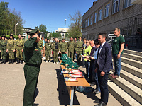 Военно-спортивная игра для старшеклассников  «Орленок» 