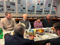 В преддверии празднования 80-й годовщины Победы, на базе 29 военного городка состоялась встреча с ветеранами Великой Отечественной войны