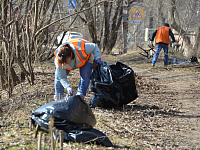Городские муниципальные предприятия участвуют в массовых субботниках