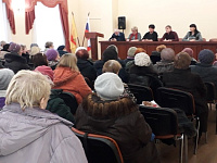 Рабочая встреча общественности района с Государственным учреждением Тверской области  «Центр социальной поддержки населения города Твери»