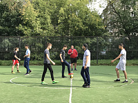 Соревнования по мини футболу Викторина, посвященная Дню государственного флага РФ «Здоровая нация - процветание России»