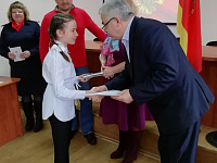 27 февраля 2020 года  в администрации Заволжского района в городе Твери состоялась торжественная церемония вручения паспортов юным гражданам Российской Федерации