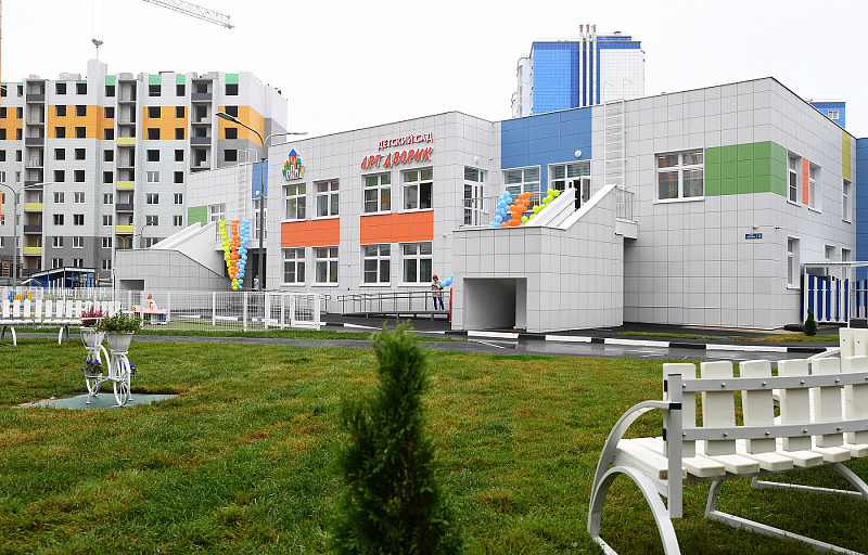 В Твери открыт новый детский сад на улице Планерной