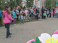 В Заволжском районе Твери состоялся детский праздник