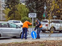 В Твери после ремонта изменилась схема организации дорожного движения  на Октябрьском проспекте 