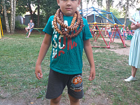 На территории Заволжского района в преддверии празднования Дня флага Российской Федерации прошли праздники двора 