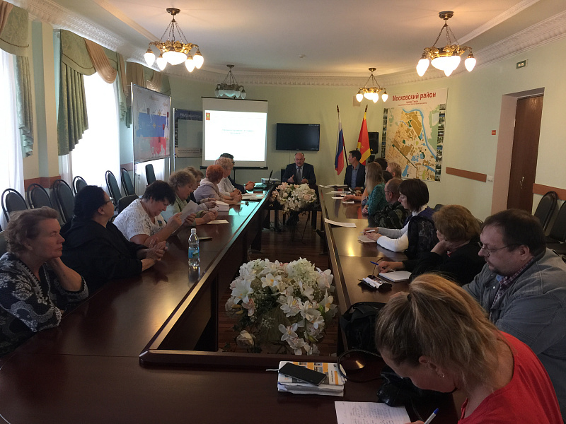 встреча Главы района с представителями ТОС и общественных организаций