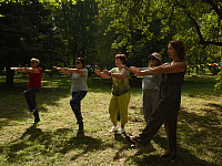 В парке Победы в День физкультурника прошёл спортивный праздник