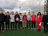 Торжественное закрытие турнира по мини-футболу среди общеобразовательных учреждений Центрального района города Твери