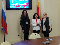 Церемония вручения паспорта гражданина Российской Федерации  школьникам города Твери