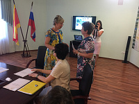 Награждения победителей конкурса «Лучший в районе»  по благоустройству среди структур ТОС в Московском районе 