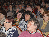 Праздничный концерт для актива ТОС Заволжского района в городе Твери, посвящённый встрече Нового 2019 года