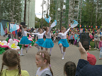 В Заволжском районе Твери состоялся детский праздник