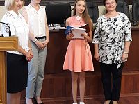 Церемония вручения паспорта гражданина Российской Федерации школьникам города Твери (11.06.2019 г.)