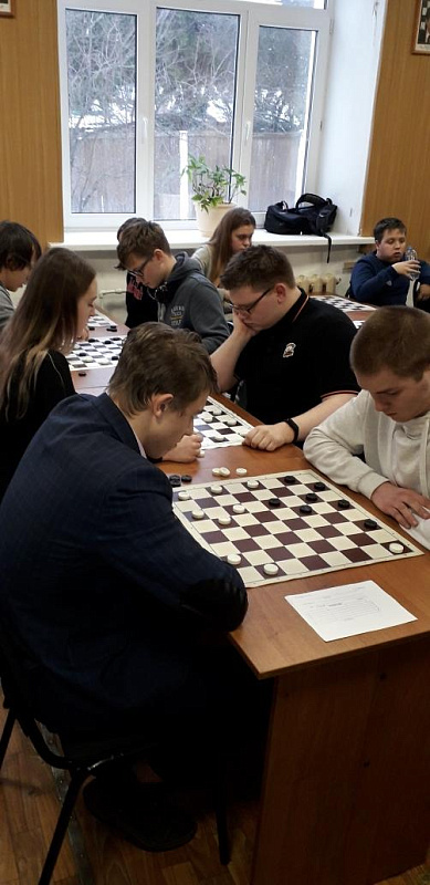Первенство Московского района по шашкам среди школьников