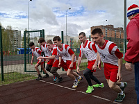 Спартакиада допризывной молодежи  в Заволжском районе в городе Твери,  посвященная Году Защитника Отечества и  80-летию Победы в Великой Отечественной войне 1941-1945 г.г.