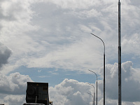 В Твери на Бурашевском путепроводе ведётся укладка асфальтобетонного покрытия