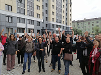 22.07.2025 состоялось собрание жителей  дом 4 по улице Академическая по выбору проекта и принятии решения по участию в программе «Инициативный проект»