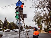 В Твери после ремонта изменилась схема организации дорожного движения  на Октябрьском проспекте 