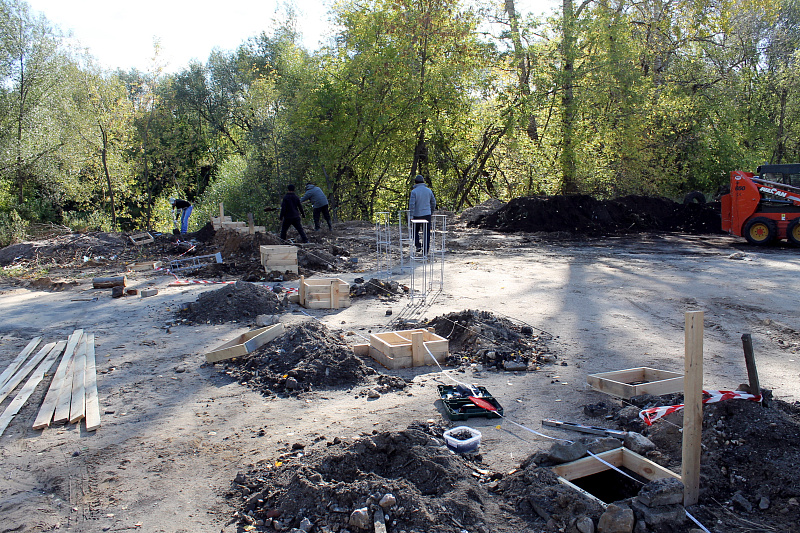 В Твери продолжается благоустройство зон отдыха