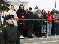 В Твери проходят торжественные мероприятиях в честь Дня защитника Отечества.