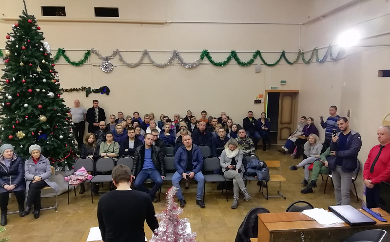 Общее  собрание  многоквартирного жилого дома № 54 по улице Пашии Савельевой, планирующих участвовать в Программе поддержки местных инициатив в 2020 году