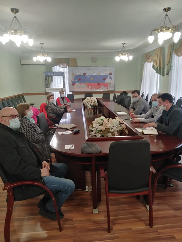Совещание с руководителями инициативных групп, планирующих участвовать в Программе поддержки местных инициатив  в 2022 году