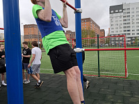 Спартакиада допризывной молодежи  в Заволжском районе в городе Твери,  посвященная Году Защитника Отечества и  80-летию Победы в Великой Отечественной войне 1941-1945 г.г.