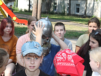 В загородных лагерях Твери проходят патриотические мероприятия