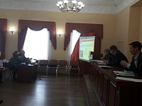 Рабочие встречи в администрации Московского района