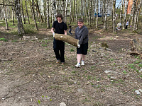 Волонтёры ФКГС провели акцию «Всероссийский субботник