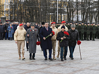 В Твери проходят торжественные мероприятиях в честь Дня защитника Отечества.