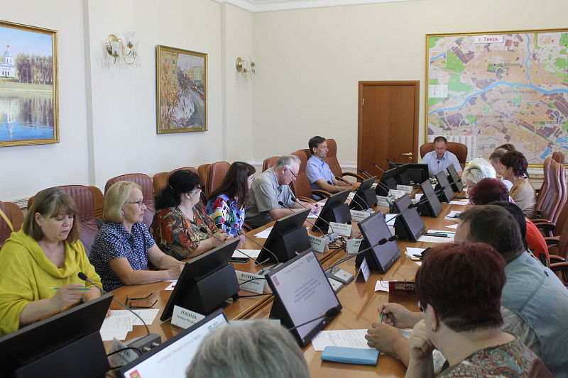 На заседании Совета ТОС при администрации Твери обсудили работу ресурсоснабжающих организаций